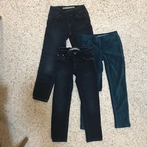 3 pairs of Tractr girls size 5 pants